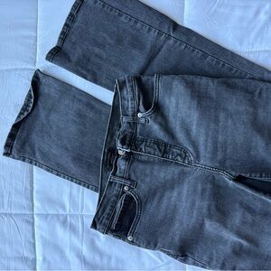 Women’s 27/4 Banana Republic Dark Gray Bootcut Jeans